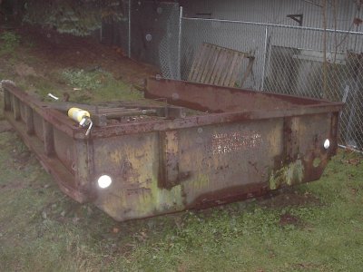 Cargo bed, composite, late war.  Needs a good cleaning, new wood and some minor stake pocket work.. also replace all fasteners.